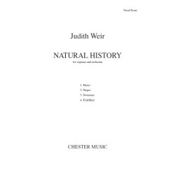 Judith Weir: Natural History (Vocal Score)
