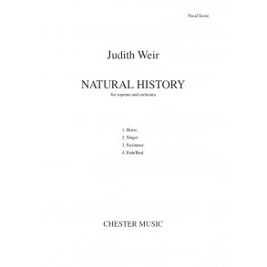 Judith Weir: Natural History (Vocal Score)
