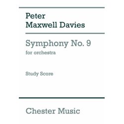 Peter Maxwell Davies: Symphony No. 9 (Study Score)