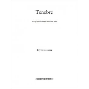 Bryce Dessner: Tenebre For  String Quartet and Pre-recorded track
