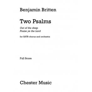 Benjamin Britten: Two Psalms (Full Score)