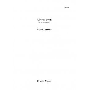 Bryce Dessner: Aheym for String Quartet (Score/Parts)