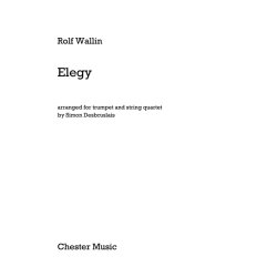 Rolf Wallin: Elegy - Trumpet/String Quartet (Score/Parts)