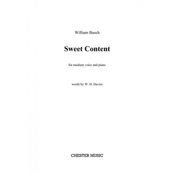 William Busch: Sweet Content