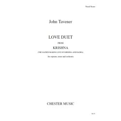 John Tavener: Love Duet From Krishna (Vocal Score)