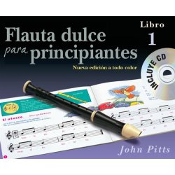 Flauta Dulce Para Principiantes Libro 1 (Recorder From The Beginning) Book/CD - Spanish
