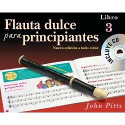 Flauta Dulce Para Principiantes Libro 3 (Recorder From The Beginning) Book/CD ? Spanish