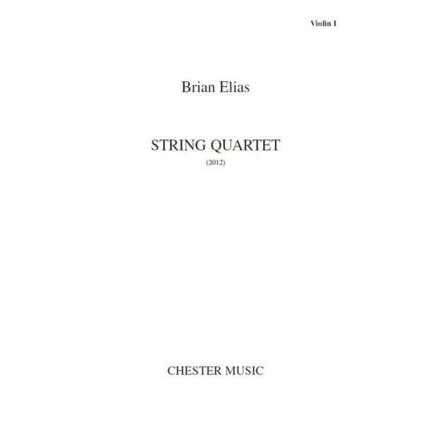 Brian Elias: String Quartet (Parts)