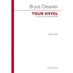 Bryce Dessner: Tour Eiffel (Vocal Score)
