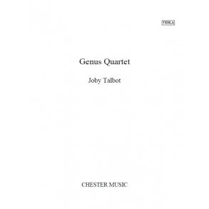 Joby Talbot: Genus Quartet (Parts)