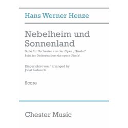 Hans Werner Henze: Nebelheim Und Sonnenland (Full Score)