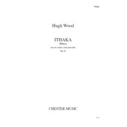 Hugh Wood: Ithaka - Trio For Violin, Viola And Cello (Parts)
