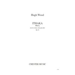 Hugh Wood: Ithaka - Trio For Violin, Viola And Cello (Score)