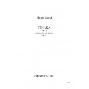 Hugh Wood: Ithaka - Trio For Violin, Viola And Cello (Score)