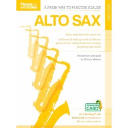 Playing With Scales: Alto Saxophone Level 1 (Book/Download)