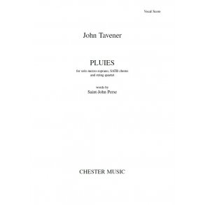 John Tavener: Pluies (Vocal Score)