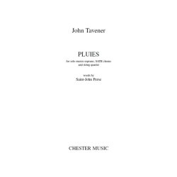 John Tavener: Pluies (Full Score)