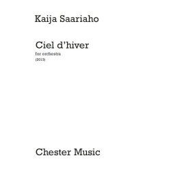 Kaija Saariaho: Ciel D?Hiver (Full Score)