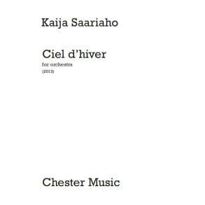 Kaija Saariaho: Ciel D?Hiver (Full Score)