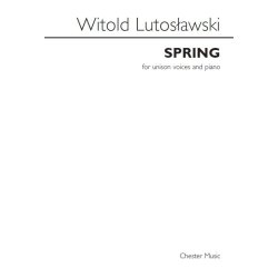 Witold Lutos?awski: Spring  (Arr. Richard Steinitz)