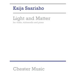 Kaija Saariaho: Light And Matter (Score/Parts)