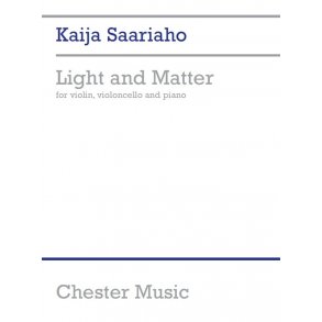Kaija Saariaho: Light And Matter (Score/Parts)
