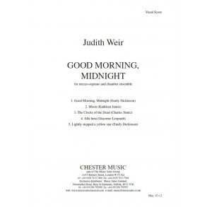 Judith Weir: Good Morning, Midnight (Vocal Score)