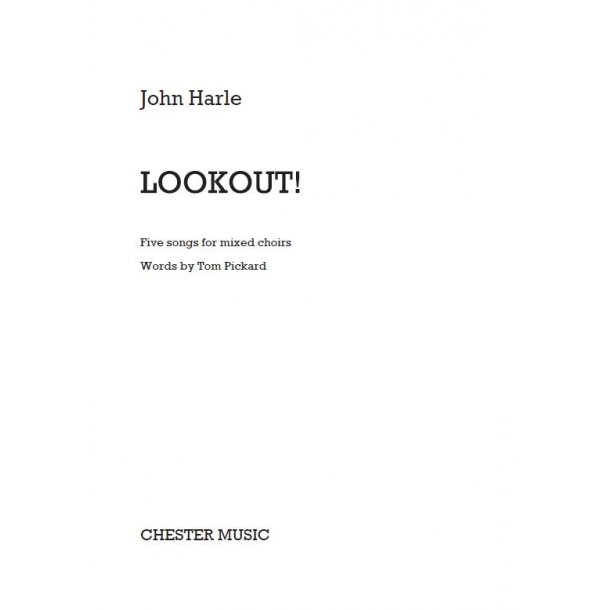 John Harle &ndash; Lookout! (Full Score)