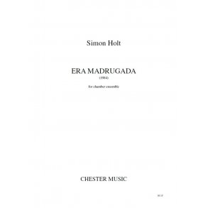 Simon Holt: Era Madrugada (Study Score)