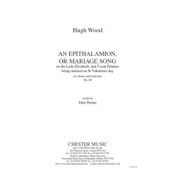 Hugh Wood: An Epithalamion, Or Mariage Song (Full Score)
