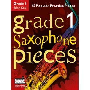 Grade 1 Alto Saxophone Pieces (Book/Audio Download)