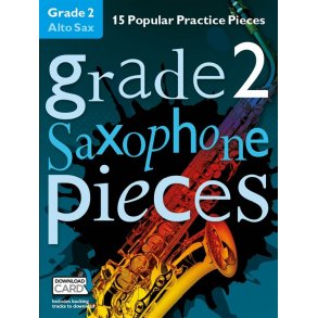 Grade 2 Alto Saxophone Pieces (Book/Audio Download)