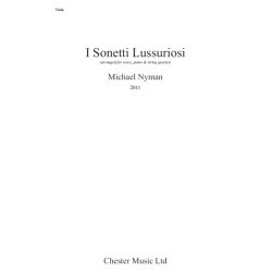 Michael Nyman: I Sonetti Lussuriosi (Parts)