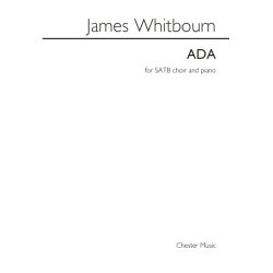 James Whitbourn: Ada (Vocal Score)