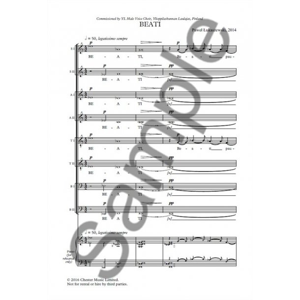 Pawe&#322; &#321;ukaszewski: Beati