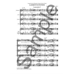 Pawe&#322; &#321;ukaszewski: Lamentationes