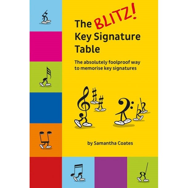 The Blitz! Key Signature Table