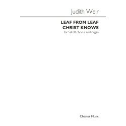 Judith Weir: Leaf From Leaf Christ Knows