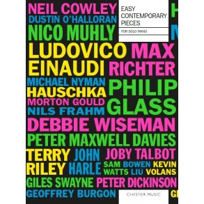 Easy Contemporary Pieces For Solo Piano