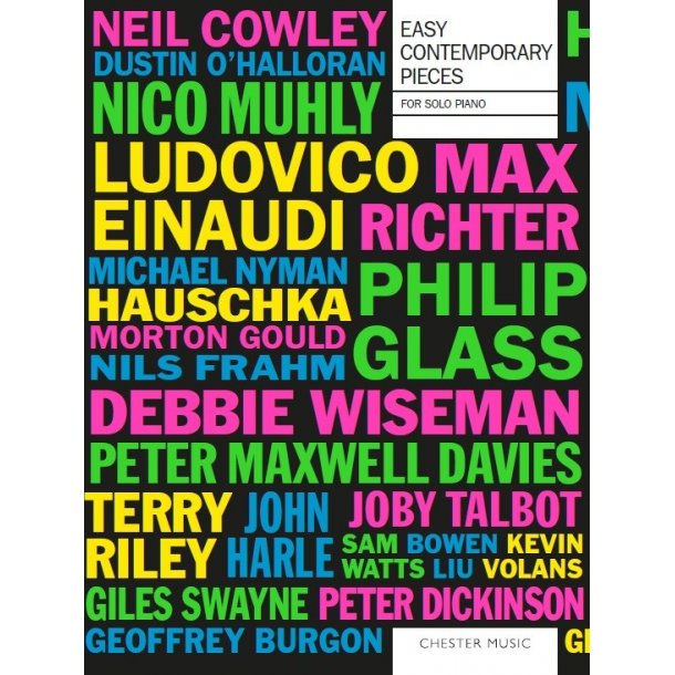 Easy Contemporary Pieces For Solo Piano