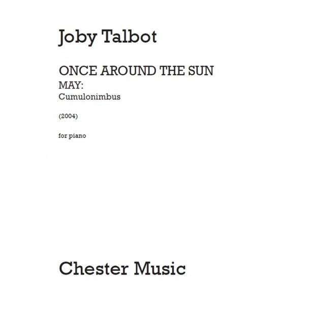Joby Talbot: May - Cumulonimbus (Solo Piano Version)