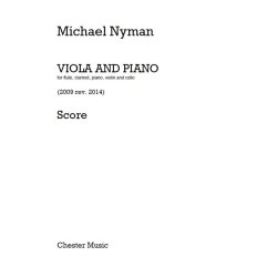 Michael Nyman: Viola And Piano (Revised 2014) (Score/Parts)