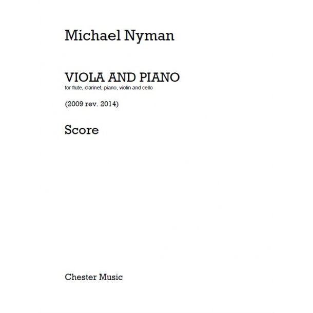 Michael Nyman: Viola And Piano (Revised 2014) (Score/Parts)