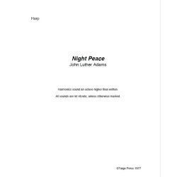 John Luther Adams: Night Peace