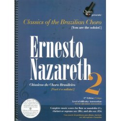 Choro Ernesto Nazareth 2 Bk/Cd