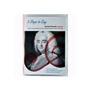 3 Steps To Sing: Handel Messiah (DVD/2CDs)  - Soprano Voice