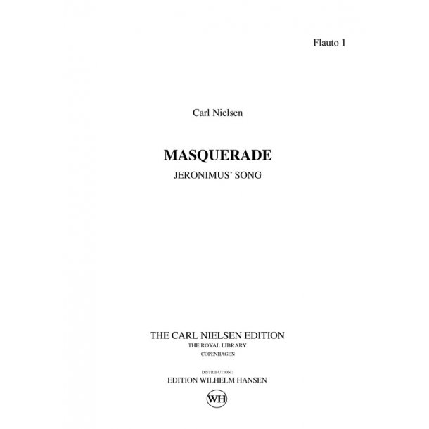MASKARADE - JERONIMUS SANG