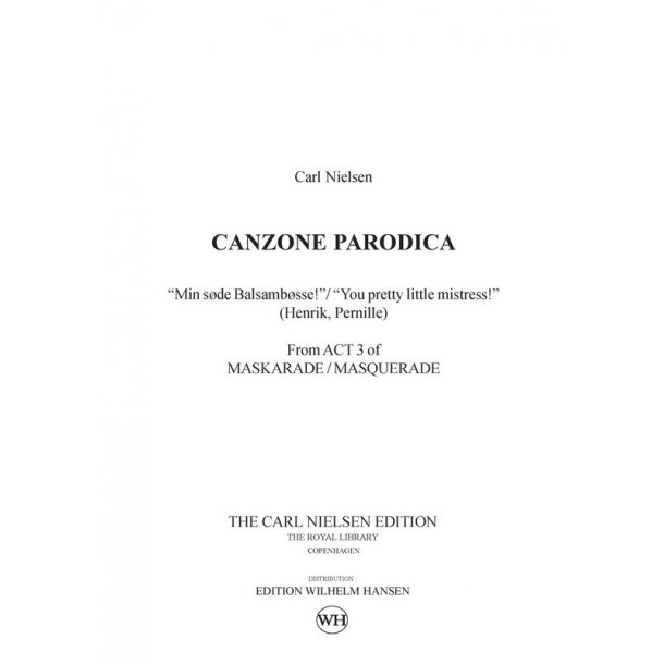 MASKARADE - CANZONE PARODICA (3. AKT.)