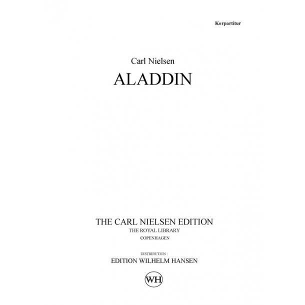 ALADDIN - KORPARTITUR