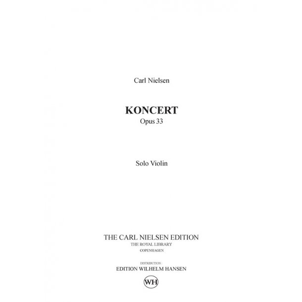 KONCERT OP. 33 - SOLOSTEMME